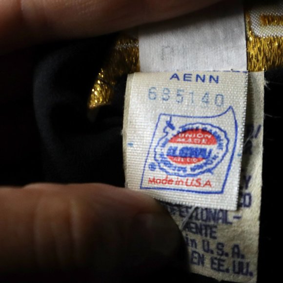 Venus Attitudes 80s/90s Vintage Union Label Women's Mini Black Dress Size 8 - Picture 5 of 5